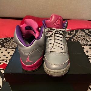 Girls retro jordan 5’s